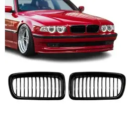 Priekinės Grotelės, komplektas tinkantis BMW E38...