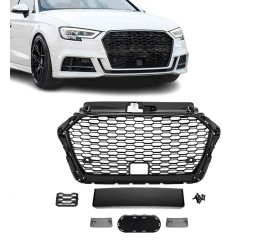 RS style front grille for Audi A3 8V facelift (16-19),...