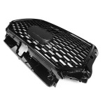 RS style front grille for Audi A3 8V facelift (16-19), glossy black