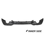 Performance rear Bumper Diffuser for BMW G20 / G21 (18-22) with M-Pack, glossy black