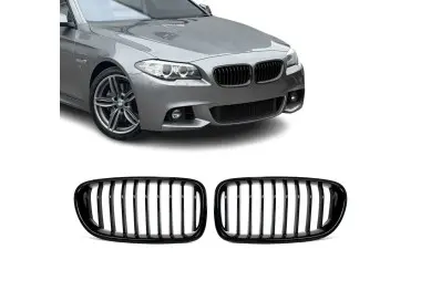 Priekinės Grotelės tinkančios BMW F10 / F11, juodos blizgios