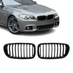 Priekinės Grotelės tinkančios BMW F10 / F11, juodos blizgios