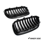 Kidney Grille set for BMW F10 / F11, glossy black