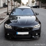 Performance dvigubos grotelės skirtos BMW F10 / F11 (10-17), juodos blizgios