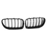 Performance dvigubos grotelės skirtos BMW F10 / F11 (10-17), juodos blizgios