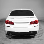 Performance Diffuser for BMW F10 / F11 with M-Pack rear bumper, glossy black 518, 520, 525, 530