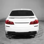 Performance Difuzorius skirtas BMW F10 / F11 su M-Pack galiniu bamperiu, juodas blizgus 518, 520, 525, 530