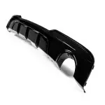 Performance galinis Difuzorius skirtas BMW F10 / F11 (535) su M-Pack bamperiu, juodas blizgus