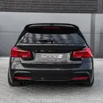 Performance galinio bamperio Difuzorius skirtas BMW F30 / F31, blizgus juodas 325, 328, 330