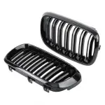 Performance priekinės grotelės skirtos BMW F15 X5 / F16 X6 (14-19), dvigubos blizgios
