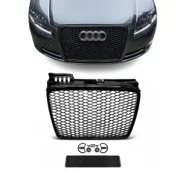 RS išvaizdos Priekinės Grotelės skirtos Audi A4 B7...
