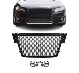 RS išvaizdos priekinės grotelės skirtos Audi A4 / S4...
