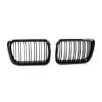 Performance Priekinės Grotelės skirtos BMW E36 facelift (96-99), dvigubos, juodos blizgios
