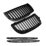 Priekinės grotelės skirtos BMW E90 / E91 (05-08), juodos blizgios