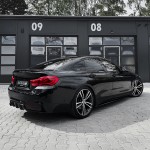 Performance Poslenksčiai, komplektas skirtas BMW F32 / F33 / F36 su M-Pack, juodi blizgūs