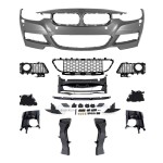 M-Pack Front Bumper for BMW F30 / F31, with PDC holes, with headlight washer holes