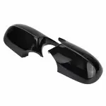M style V2 Mirror Caps set for BMW E90 / E91 LCI (09-11), glossy black