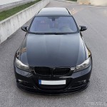 M style V2 Veidrodėlių Dangteliai, komplektas skirtas BMW E90 / E91 LCI (09-11), juodi blizgūs