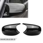 M style V2 Mirror Caps set for BMW E90 / E91 LCI (09-11), glossy black
