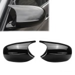 M style V2 Veidrodėlių Dangteliai, komplektas skirtas BMW E81 / E82 / E87 / E88, juodi blizgūs