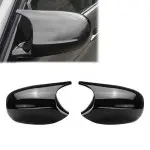 M style V2 Veidrodėlių Dangteliai, komplektas skirtas BMW E81 / E82 / E87 / E88, juodi blizgūs