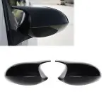 M style Veidrodėlių Dangteliai, komplektas skirtas BMW E81 / E82 / E87 / E88, juodi blizgūs