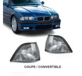 Front Indicators set for BMW E36 Coupe / Cabrio, smoked