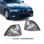 Priekiniai Posūkiai, komplektas skirtas BMW E36 Coupe / Cabrio, pilki