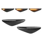 LED dinaminiai posūkiai ant sparnų, komplektas skirtas BMW E70 X5 / E71 X6 / F25 X3
