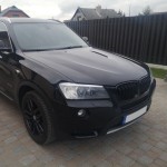Performance priekinės grotelės skirtos BMW X3 F25 PRE-LCI (11-14), dvigubos blizgios