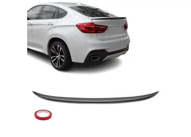 Galinio dangčio Spoileris skirtas BMW F16 X6 (15-19), juodas blizgus