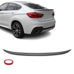 Galinio dangčio Spoileris skirtas BMW F16 X6 (15-19), juodas blizgus