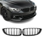 Performance Grotelės skirtos BMW F32 / F33 / F36 / F80 / F82, dvigubos, juodos blizgios