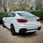 Galinio dangčio Spoileris skirtas BMW F16 X6 (15-19), juodas blizgus