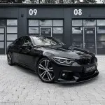 Performance Grotelės skirtos BMW F32 / F33 / F36 / F80 / F82, dvigubos, juodos blizgios