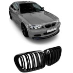 Performance kidney grille for BMW E46 coupe / convertible (99-03), glossy black