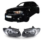 Headlights DEPO V1 for BMW E81 / E82 / E87 / E88 (04-11)