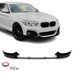 Performance Front bumper Lip spoiler for BMW F20 / F21 LCI M Sport (15-19), glossy black