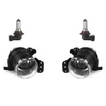 Fog lights with lens for BMW E90 / E91 M-Pack / M3-look, clear (05-11)