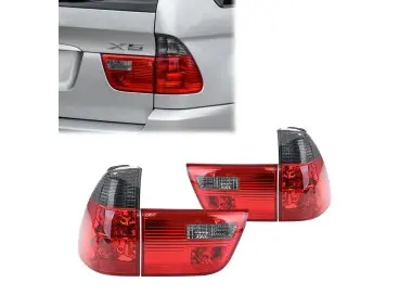 Galiniai Žibintai, komplektas skirtas BMW X5 E53 (99-06), tamsinti
