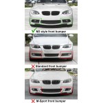 Fog Light for BMW E92 / E93 M3-style bumper, clear, Left side, clear