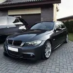 Performance priekinės grotelės skirtos BMW E90 / E91 (05-08), dvigubos blizgios