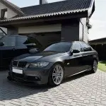 Performance priekinės grotelės skirtos BMW E90 / E91 (05-08), dvigubos blizgios