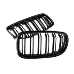 Set of Performance kidney Grille for BMW E90 / E91 LCI (08-11), glossy black
