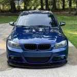 Set of Performance kidney Grille for BMW E90 / E91 LCI (08-11), glossy black