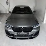 WR V1 Priekinio Bamperio Pažeminimas skirtas BMW G30 / G31 LCI (21-23), juodas blizgus