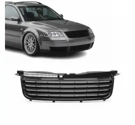 Priekinės grotelės be ženkliuko skirtos VW Passat B5.5...