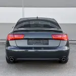 Bagažinės dangčio Spoileris skirtas Audi A6 C7 / S6 C7 (11-18), juodas blizgus