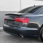 Bagažinės dangčio Spoileris skirtas Audi A6 C7 / S6 C7 (11-18), juodas blizgus