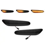 Dynamic LED side indicators for BMW E90 / E91 (05-11), black